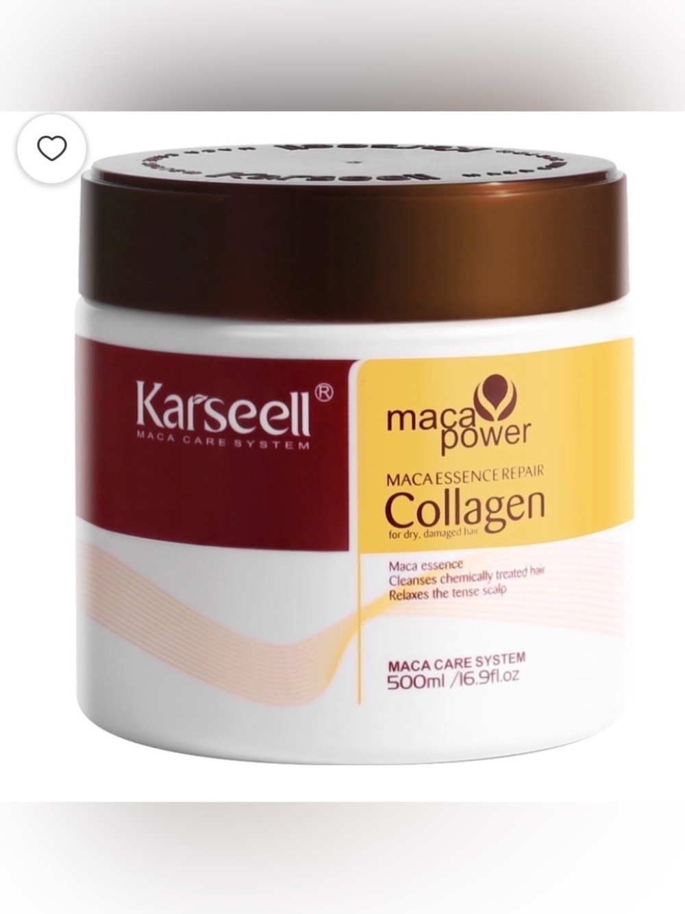 Maca Power Collagen Repair Hair Mask - l